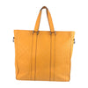 Secondhand Louis Vuitton Tadao Yellow Leather Bag