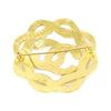 Secondhand Chanel Coco Mark Gold Plated Jewelry