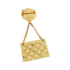Secondhand Chanel Coco Mark Gold Plated Jewelry