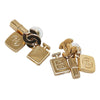 Secondhand Chanel Cc Gold Metal Jewelry