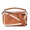 Secondhand Loewe Puzzle Brown Leather Bag