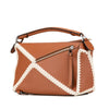 Secondhand Loewe Puzzle Brown Leather Bag