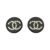 Secondhand Chanel Coco Mark Black Plastic Jewelry