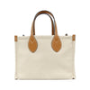Secondhand Gucci Logo Beige Linen Bag