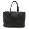 Secondhand Bottega Veneta Intrecciato Grey Leather Bag