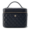 Secondhand Chanel Vanity Black Leather Bag