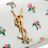 Saint Laurent Mini Smooth Calfskin Prairie Flower Printed Monogram Kate Crossbody Secondhand