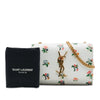 Saint Laurent Mini Smooth Calfskin Prairie Flower Printed Monogram Kate Crossbody Secondhand