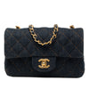 Chanel Mini Rectangular Quilted Denim Flap Secondhand