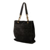 Chanel CC Suede Tote Secondhand