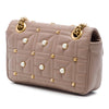 Gucci Small GG Marmont Pearl Studded Matelasse Calfskin Aria Shoulder Bag Secondhand
