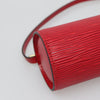Secondhand Louis Vuitton Papillon Red Leather Bag