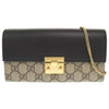 Secondhand Gucci Padlock Beige Canvas, Leather Accessories