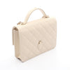 Secondhand Chanel Classic Flap White Leather Bag