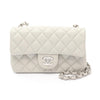 Secondhand Chanel Flap bag Grey Leather