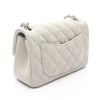 Secondhand Chanel Flap bag Grey Leather