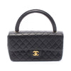 Secondhand Chanel Coco Handle Black Leather Bag