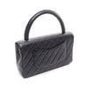 Secondhand Chanel Coco Handle Black Leather Bag