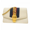 Secondhand Gucci Sylvie White Leather Accessories