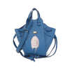 Secondhand Loewe Hammock Blue Leather Bag