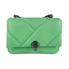 Secondhand Bulgari Serpenti Green Leather Bag