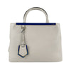 Secondhand Fendi 2Jours Grey Leather Bag