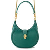 Secondhand Bulgari Serpenti Green Leather Bag