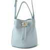 Secondhand Burberry TB Blue Leather Bag