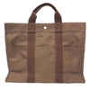 Secondhand Hermès Herline Brown Canvas Bag