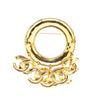 Secondhand Chanel Coco Mark Gold Plated Jewelry
