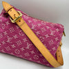 Secondhand Louis Vuitton Baggy Pink Denim - Jeans Bag