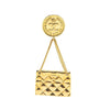 Secondhand Chanel Coco Mark Gold Plated Jewelry