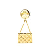 Secondhand Chanel Coco Mark Gold Plated Jewelry