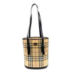 Secondhand Burberry Nova Check Beige Pvc Bag