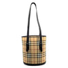 Secondhand Burberry Nova Check Beige Pvc Bag