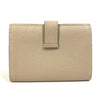 Secondhand Hermès Béarn Beige Leather Accessories