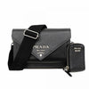 Secondhand Prada Envelope Black Leather Bag
