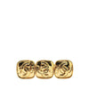 Secondhand Chanel Triple coco Gold Plated Jewelry