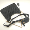 Secondhand Prada Re-edition Black Wicker Bag