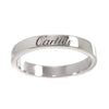 Secondhand Cartier Alliance C Silver Platinum Jewelry