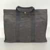 Secondhand Hermès Herline Grey Canvas Bag