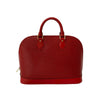 Secondhand Louis Vuitton Alma Red Leather Bag