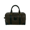 Secondhand Céline Boston Brown Canvas Bag