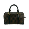 Secondhand Céline Boston Brown Canvas Bag