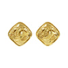 Secondhand Chanel Coco Mark Gold Plated Jewelry
