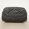 Secondhand Gucci Marmont Black Leather Bag