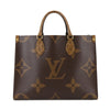 Secondhand Louis Vuitton Onthego Brown Canvas Bag