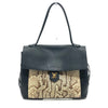Secondhand Louis Vuitton Lockme Black Leather Bag