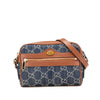 Secondhand Gucci Ophidia Navy Denim Bag