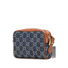 Secondhand Gucci Ophidia Navy Denim Bag